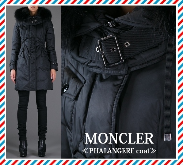 MONCLER(モンクレール)☆PHALANGERE(ファランジェール) coat☆ファー